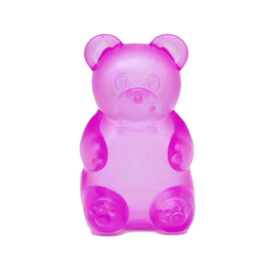Candy Squeeze Toy Stress Anxiety Relief Waterdrop Bear Cube Sensory Toy Teens Adults Portable Soft Pinch Toy Party Favors