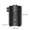 Fast Charging Camping Air Pumps Portable Design Multiple Attachments Lightweight for Outdoor Inflatable Equipment