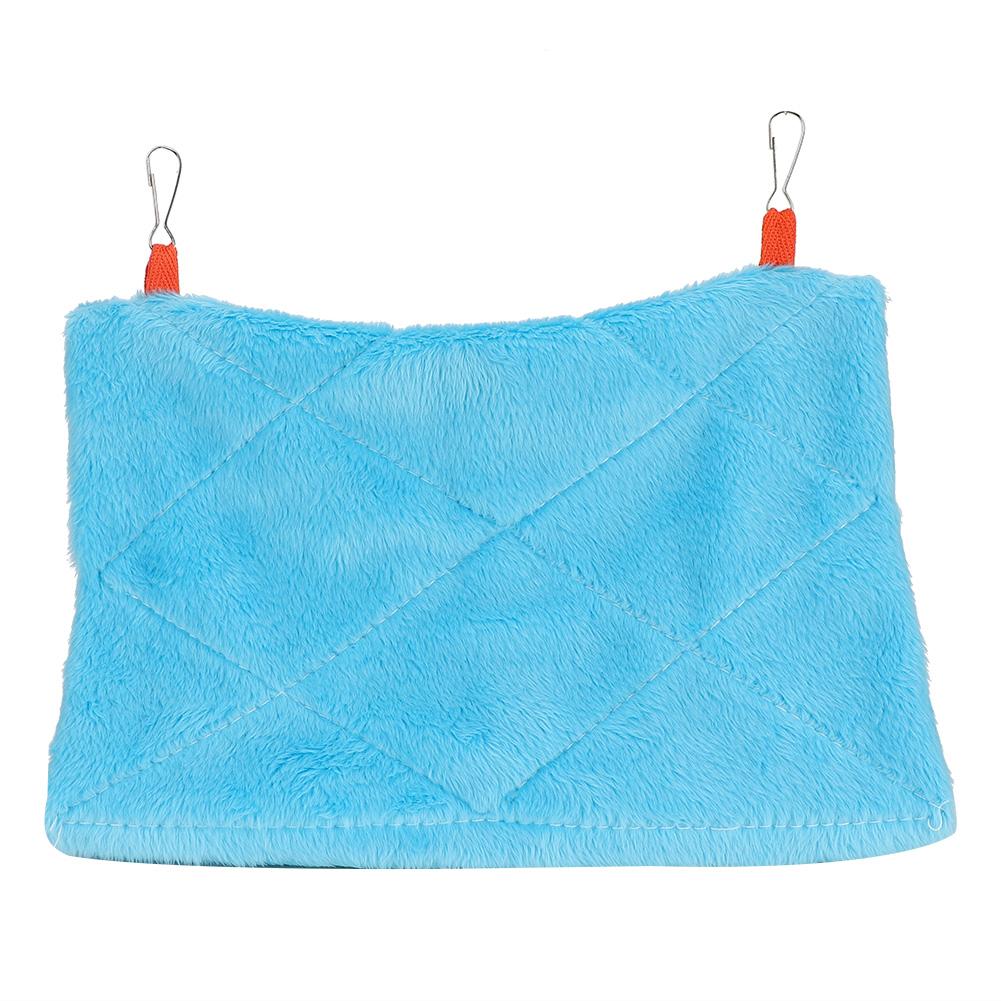 Cotton Pet Triangle Hammock Nest Keep Warm Hanging House for Hamster Sugar Glider Bird Parrotlight