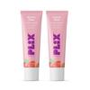 PLIX THE PLANT FIX Glow Invisible Sunscreen (15gm) Pack of 2 | No White Cast | UV Protection | Dewy Sunscreen | Vitamin C & Guava Extract | Broad S