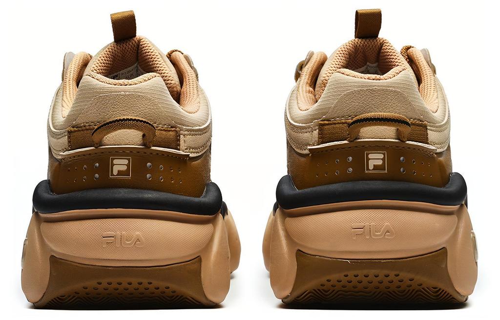 Men's Sneakers FILA Low top Vintage Basketball Shoes Men's Copper Brown