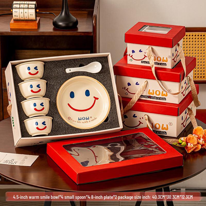 Chinese Style Ceramic Dinnerware Gift Set