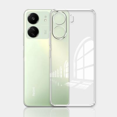 Pro pouzdro Redmi 13C Průhledné Silikonové Měkké Pouzdro na Telefon Pro Redmi 13R Chraňte Nárazuvzdorný Kryt pro Xiaomi Redmi13C 13 C 13C 2023 Coque