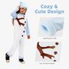 Baby Christmas Snowman Jumpsuit Costume, Stage Performance Outfit, Branch Arm Design