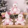 Christmas Decorations Dwarf Figurines Long-Legged Rudolph Christmas Gift Ornaments