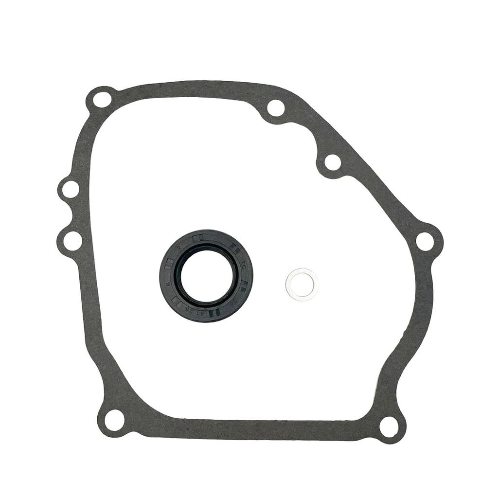 2 Set 212cc Crank Case Side Cover Gasket Oil Seal Kit, Engine Valve Cover Parts Compatible with Predator 212 Coleman Mini Bike CT200u Baja 196cc