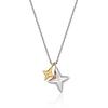 Nova Silver (C) Double Tag Long Necklace Hl1N52113C9700