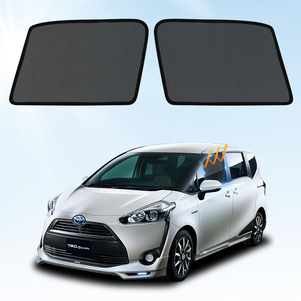 

Toyota New Sienta 3-го поколения 10-й серии Эксклюзивный автомобиль Эксклюзивный для автомобиля Автомобильное окно УФ Затемняющая сетка Репеллент от насекомых Легкий Удобный Летний Автомобиль