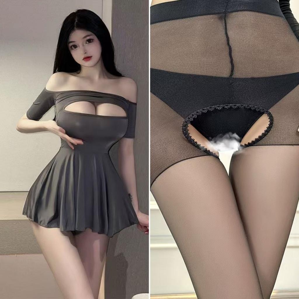 Clothing Ice Silk Sexy Sexy Bed Free Uniform Sexy Passion Seduction A48