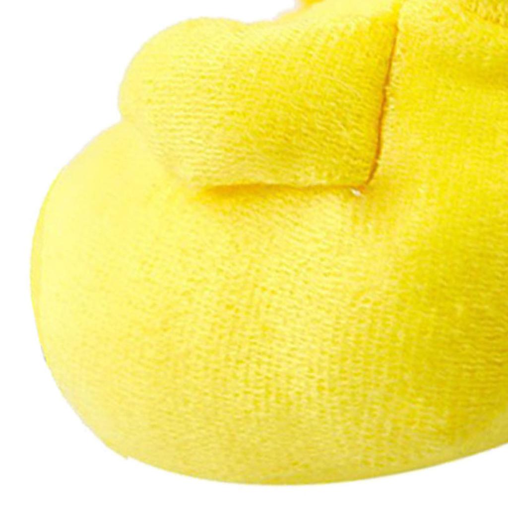 Squeaky Plush Dog Toy Little Yellow Duck Shaped Bite Resistant Teeth Grinding Relieve Boredom