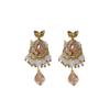 Silver Needle Diamond Butterfly Water Drop Tassel Earrings Court Style Retro Temperament Earrings Niche Premium Earrings