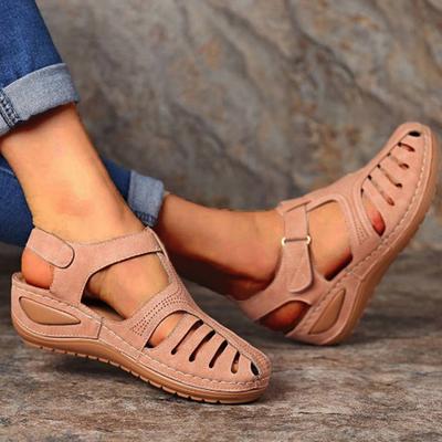 Women Shoes Sandals Summer Retro Women's Shoes Outdoor Women Shoe Wedge Sandals Ladies Plus Size Footwear Female Sandal Women