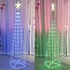 OEING Colorful Christmas Tree Decor Light