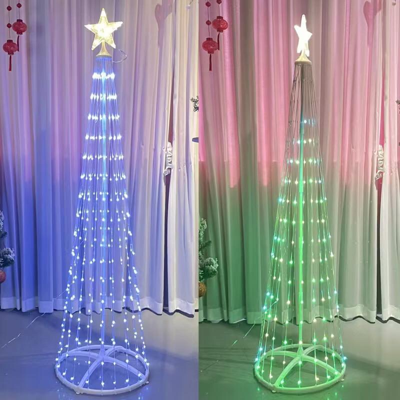 OEING Colorful Christmas Tree Decor Light
