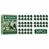 50PCS Plant Support Clips for Garden Trellis, Durable Plastic Cross Plant Snap, Easy to Use for Climbing Plants