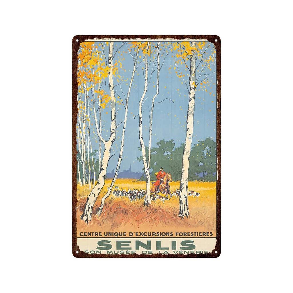 Vintage Posters Metal Plate Wall Decor Art Tin Signs Painting Shabby Plaque for Man Cave Bar Club Decoration Artwork