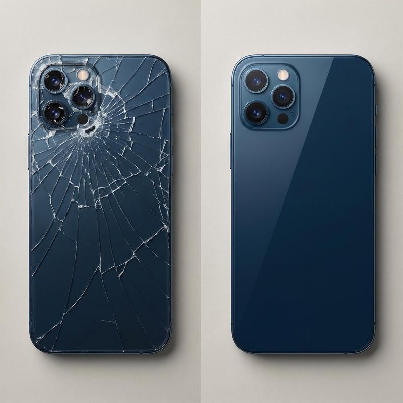 For iPhone 16 / 16 Plus Back Glass Replacement with Wireless Charging Coil & MagSafe Ring, Waterproof Adhesive