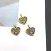 Vintage Alloy Heart Charm Pendant For Handmade Necklace Jewelry Accessories Lightweight Crafting Supplies