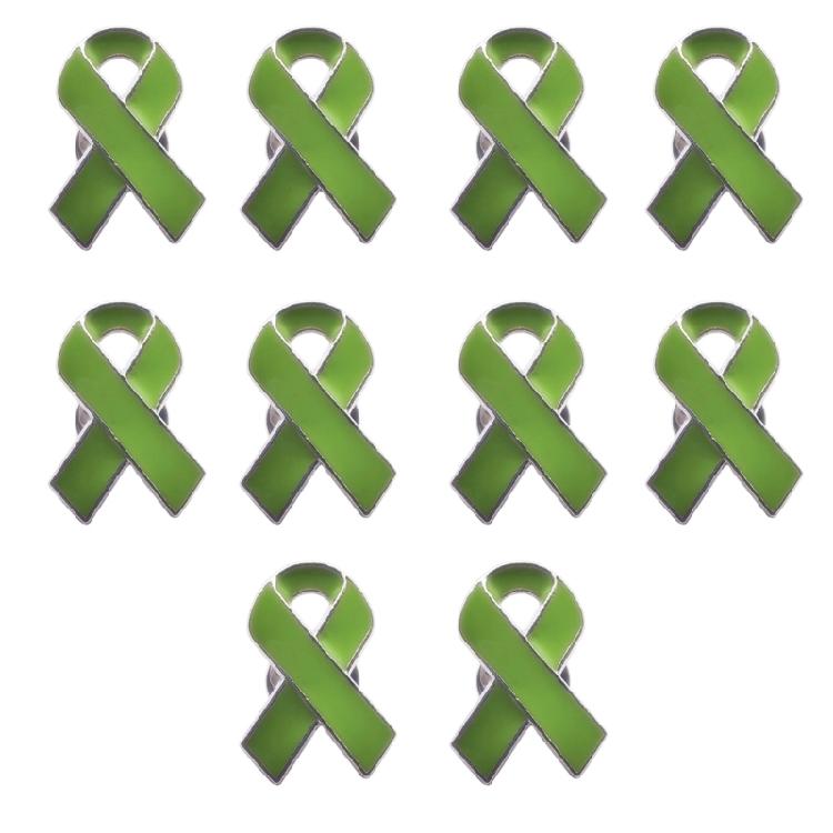 10 ks Elegantní brož s mašlí Špendlík Špendlík pro povědomí o rakovině prsu Špendlíky pro povědomí o zdraví Slitina Corsage Mašle Klopové špendlíky