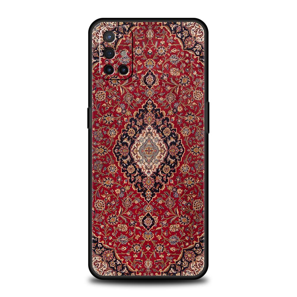 

Чехол для телефона для Oneplus 10T 11 R10 Nord N100 N200 N10 10 7 8 9 7T 8T 9R 9RT Pro 5G Мягкий ТПУ чехол Цветочный узор Персидский ковер Nord N10 5G