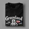 Lässiges T-Shirt Sommer Grönland ist Nicht Zu Verkaufen Hip Hop T-Shirts Baumwoll-T-Shirt für Herren Großhandel Kurzarm Bekleidung - M...