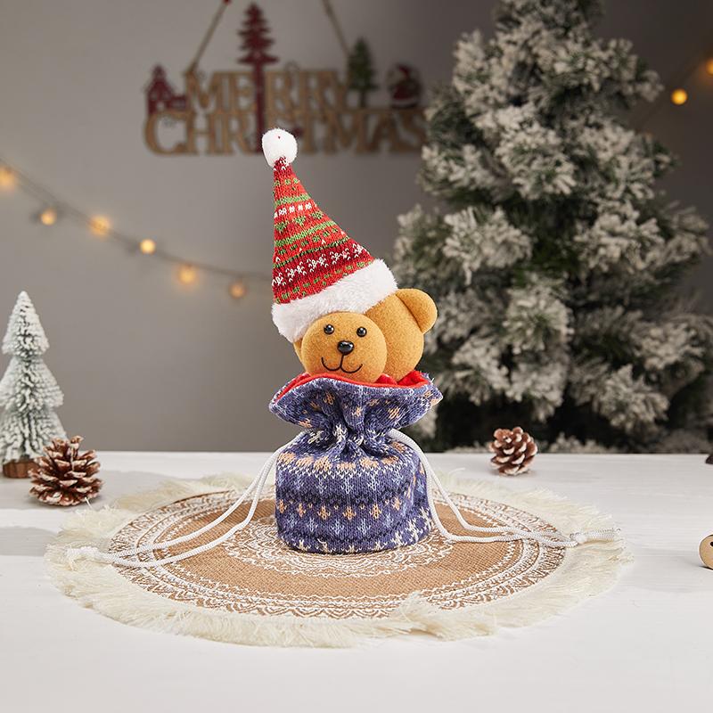 Christmas Gift Bag Christmas Eve Portable Apple Bag Candy Bag Safe Fruit Packaging Box Small Gift Bag