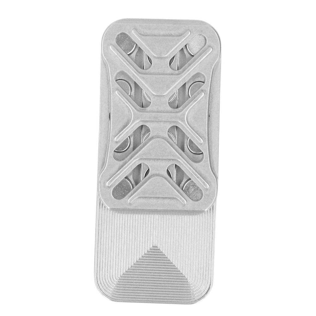 Haptic Slider Stainless Steel Hollow Push Slider Magnet Feedback Pocket Stress Relief Push Card Toy