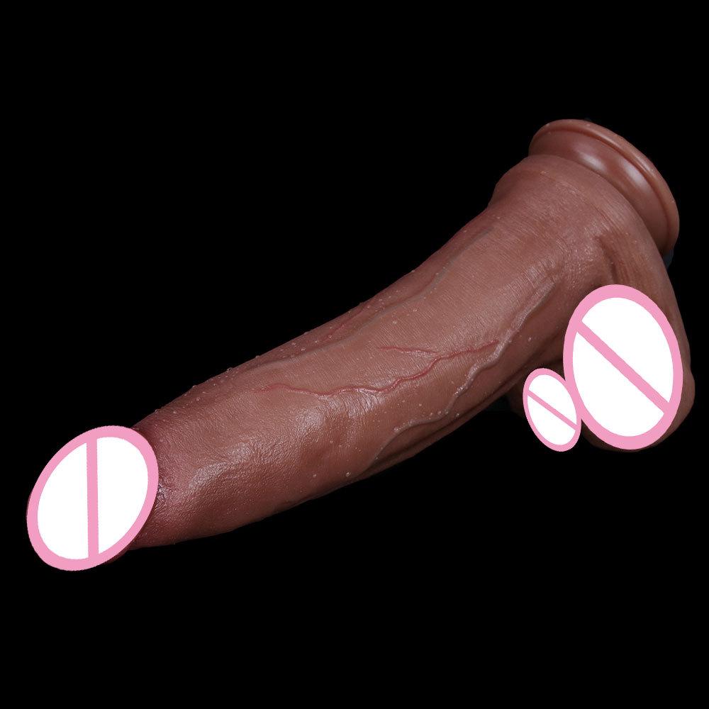 Realistic Soft Silicone Dildo for G-Spot Stimulation