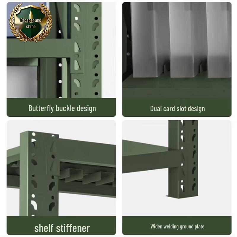 Military Green Movable Shovel Storage Rack