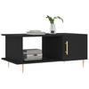 Coffee Table Black 90x50x40 Cm Particleboard