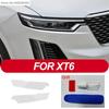 2 Pcs Car Headlight Protective Film Headlamp Transparent Black TPU Sticker For Cadillac CT6 XT4 XT5 XT6 XTS ATS Accessories