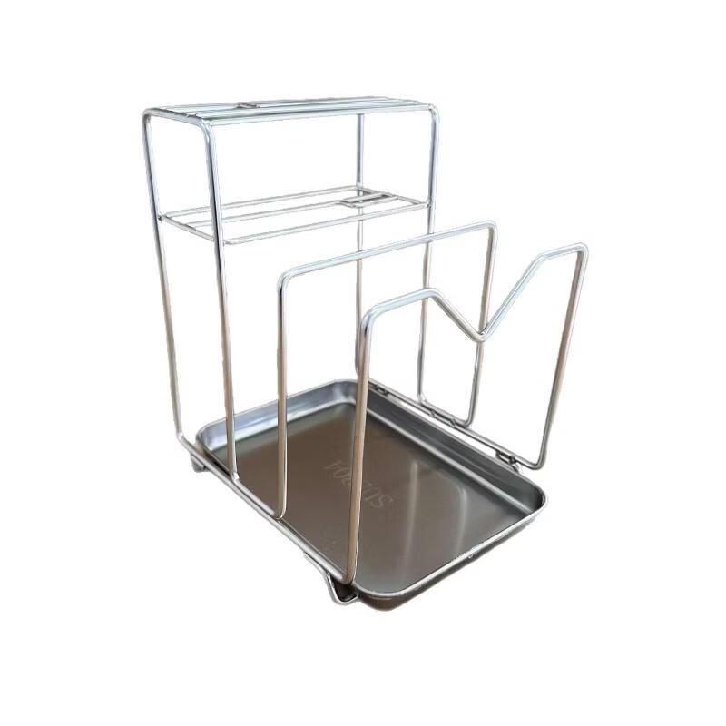 304 Stainless Steel Chopping Board & Pot Lid Rack
