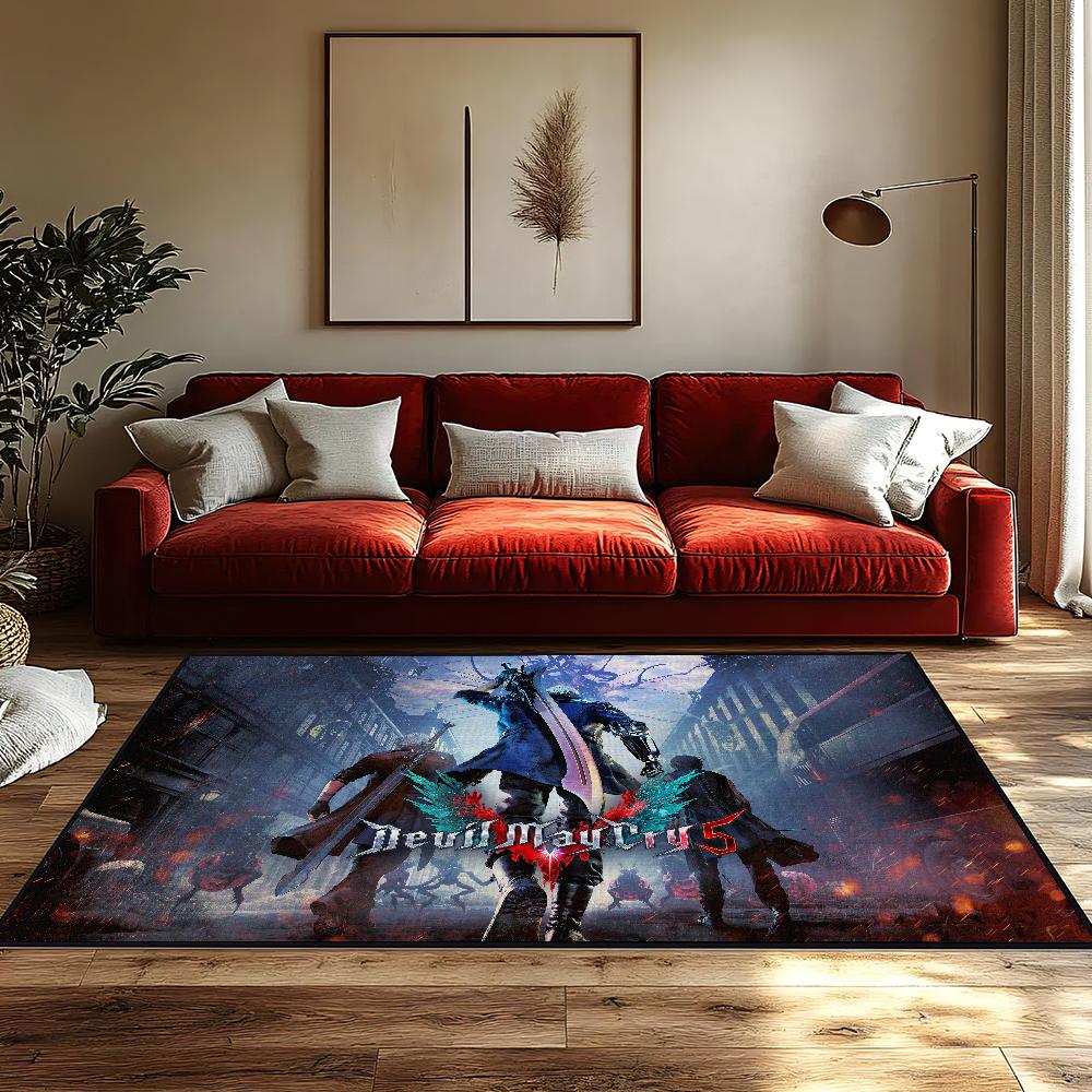 

small carpet May For House Bedroom Decoration Kitchen Bath Super Absorbent Rug Carpet Devil Cry Foot Non-slip 40cm x 60cm