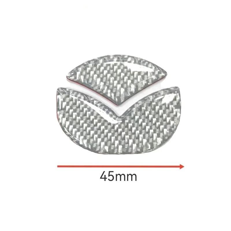 Epoxy Sticker Car Steering Wheel Emblem Modified Decal for Mazda Axela CX3 CX4 CX5 RX7 Atenza MX3 MX5 CX9 CX7 RX8 SKYACTIV