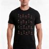Futhark Alphabet Tshirt Summer Casual Cotton Tee Oversized Streetwear Tops Vintage Graphic Print Loose Fit Short Sleeve