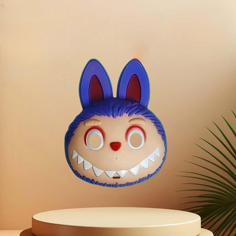 1 buc mască de pânză Rab la mare căutare Halloween cos recuzită costumare pânză luminoasă mască petrecere elfi