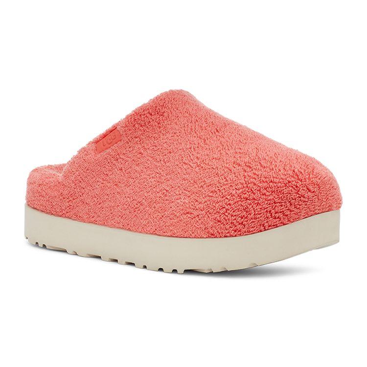 UGG Fuzz Sugar Terry Slide Comfortable Casual Fashion Slippers Women Slippers Peach-Pink 1126386-PBLSS