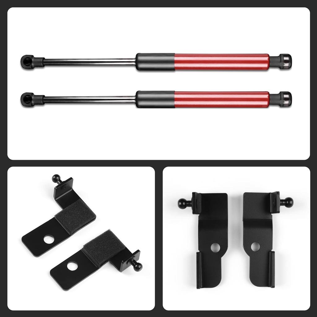 KUNGKIC Hydraulic Damper for Toyota GR86 ZN8 and Subaru BRZ ZD8 and Trunk Damper No Modification Stylish Interior Accessory (2021, 2022, 2023, 2024,