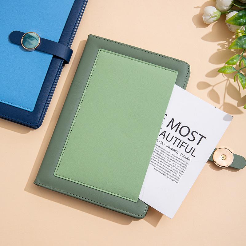 Custom A5 Premium Business Notebook - Elegant Office Diary & Student Meeting Journal
