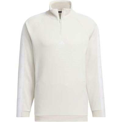 adidas Aeroready Thermal Fleece Archive Comfortable Simple Stand Collar Long Sleeve Sweatshirt Unisex Sweatshirt Aluminum IM7248