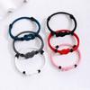 Handmade Milan Rope Adjustable Men Bracelet with Knot Design