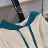 Women's Plus Size Korean Style Casual Loose Short Sleeve Hooded T-Shirt - Summer Design