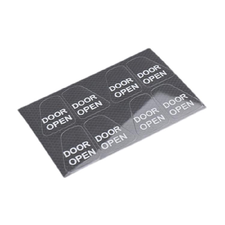 

Nighttime Visible Door Guide Stickers with Easy Adhesion PVC Glowing Door Stickers for Residential & Commercial Use