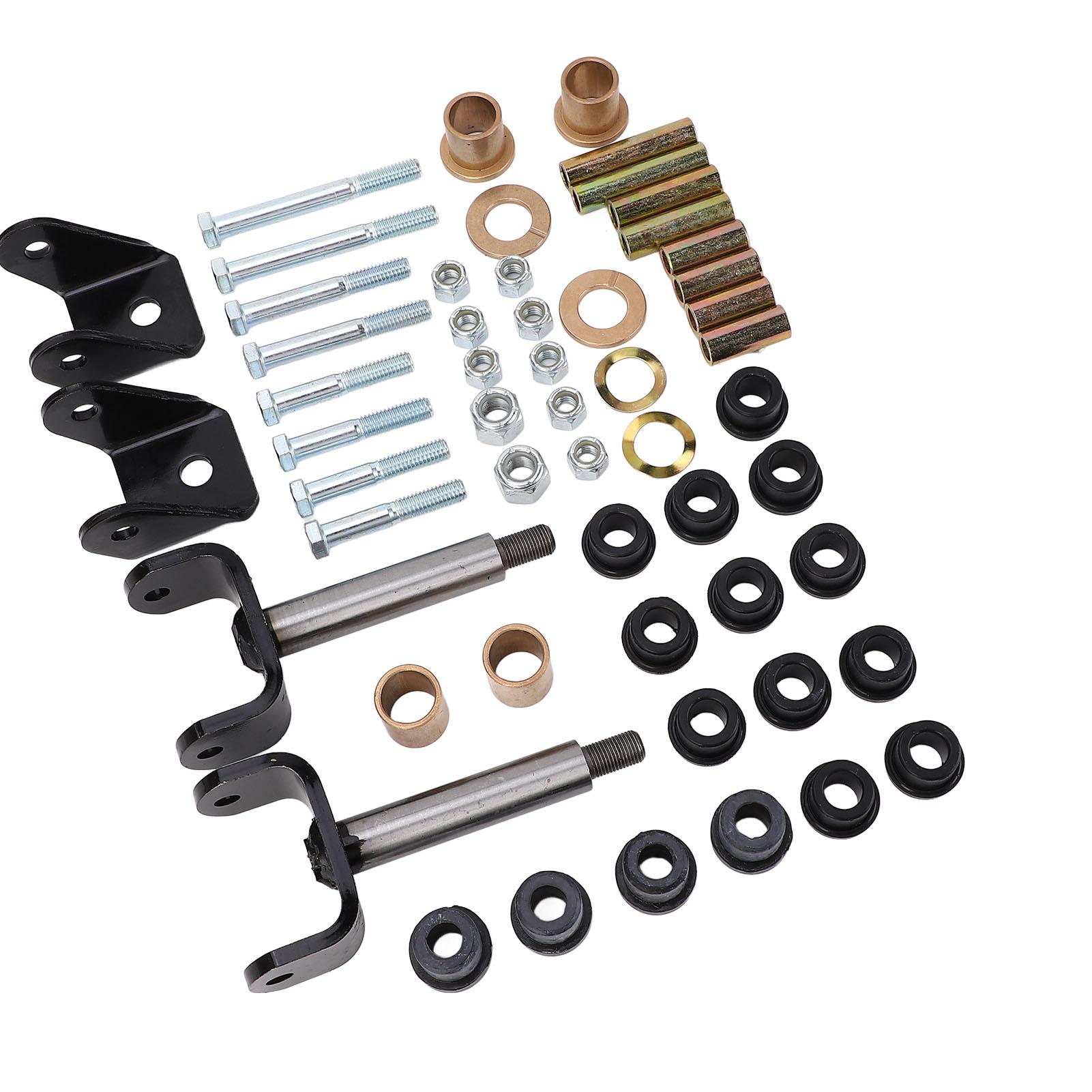 

Golf Cart Front End Repair Kits 1016386 Suspension King Pin Spindle Bushing Kit Replacement for Club Car DS Gas