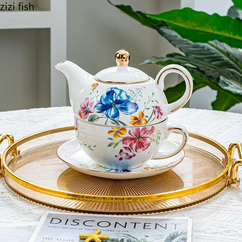 Keramik-Teekanne Mutter-Kind-Topf Kaffeetasse Wasserbecher Wasserkocher Filterkanne Kaffeekannen Teemaschine Blumentee-Kanne Wasserflaschen