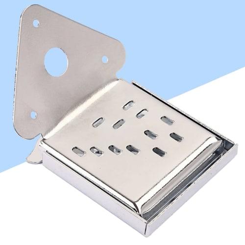 Vaguelly Triangle Tailpiece for Mandolin and Guitar, Metal Tailpiece, Mandolin Parts, Silver