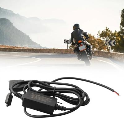 Motorrad-USB-Ladegerät, verdeckt, wasserdicht, USB-Stromversorgungsanschluss, Buchse, Ladegerät für Motorrad, Telefon, GPS, 12 V-24 V