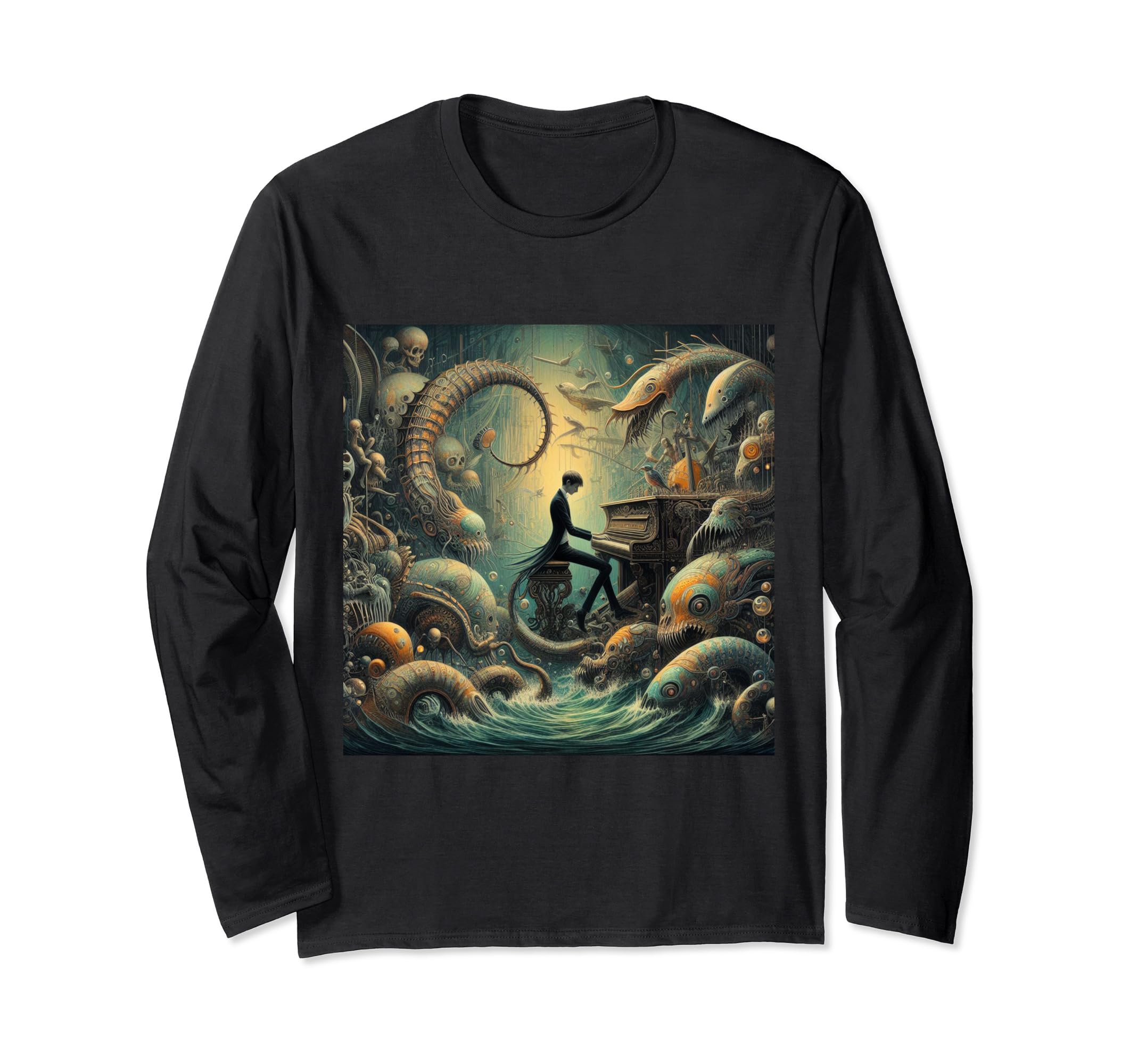

Nemo est Mihi album cover long-sleeved T-shirt