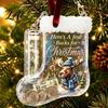 Ornament for Christmas Tree Cash Gift Stocking Money Holder Hanging Ornament Unique Acrylic Keepsake Xmas Decoration Fun Secret Santa Present