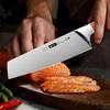 WXCOO Stainless Steel Professional Chef Knife Cooking Meat Cleaver Fruit Peeler Multifunctional 7" Fish Cutting Kitchen Knife